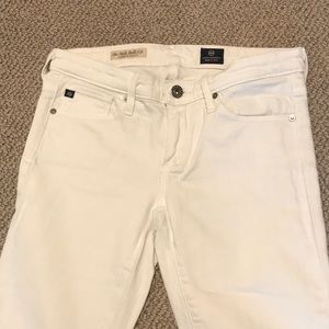 AG Adriano Goldschmied White Jeans